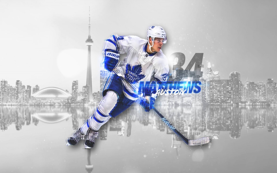 Download Auston Matthews And Mitch Marner HD Background Images wallpaper