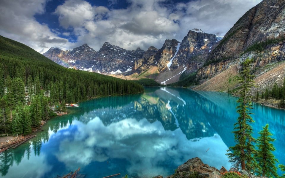 Download Banff National Park Canada 4K HD 2560x1600 Mobile Download wallpaper