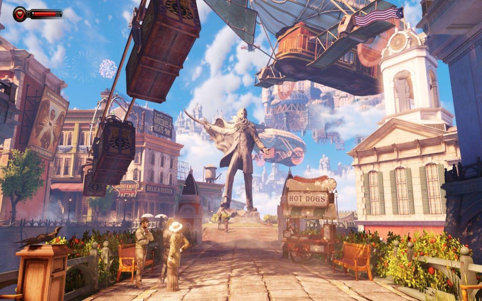 Download Bioshock Infinite Free Ultra HD HQ Display Pictures Backgrounds Images wallpaper