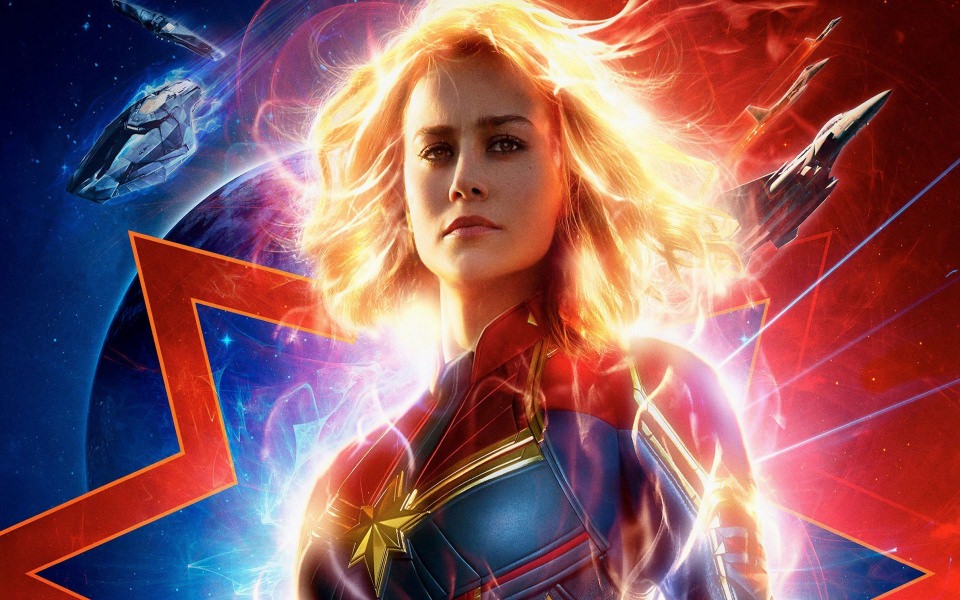 Download Captain Marvel 2019 3D HD wallpaper