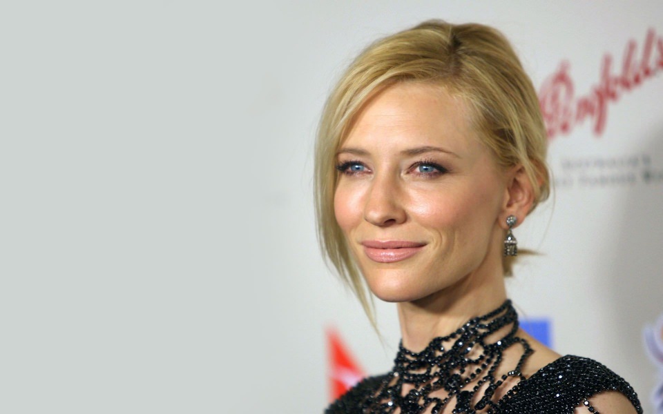 Download Cate Blanchett 4K Ultra HD 1366x768 Background Photos wallpaper