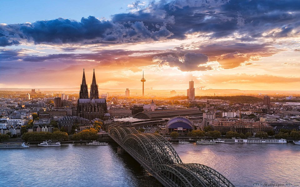 Download Cologne Germany HD 1080p 2020 2560x1440 Download wallpaper