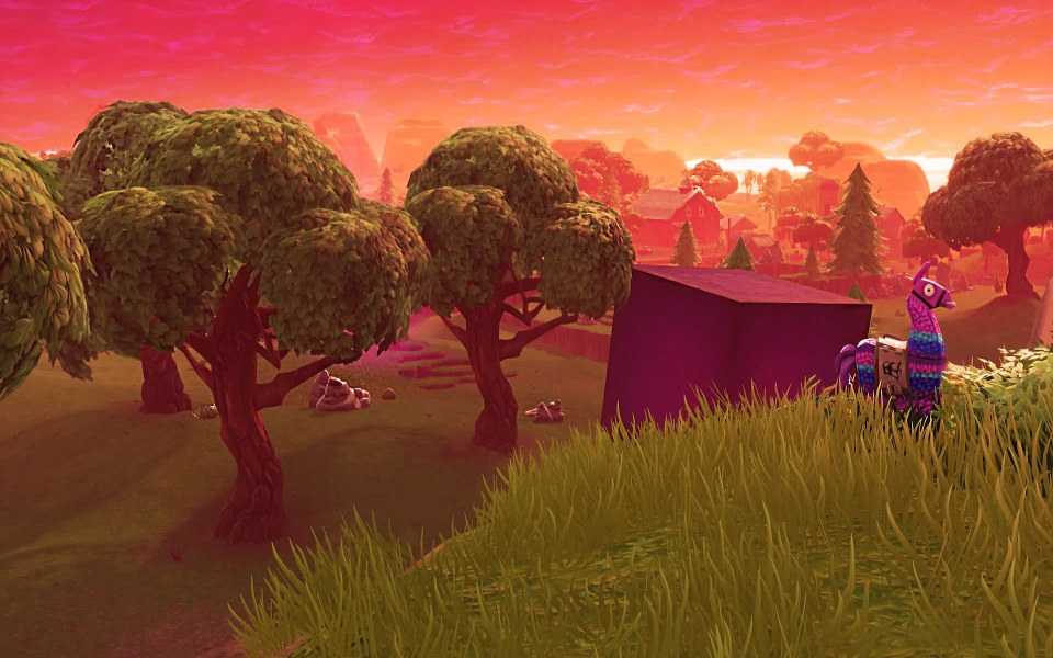 Download Fortnite Kevin The Cube HD Background Images wallpaper