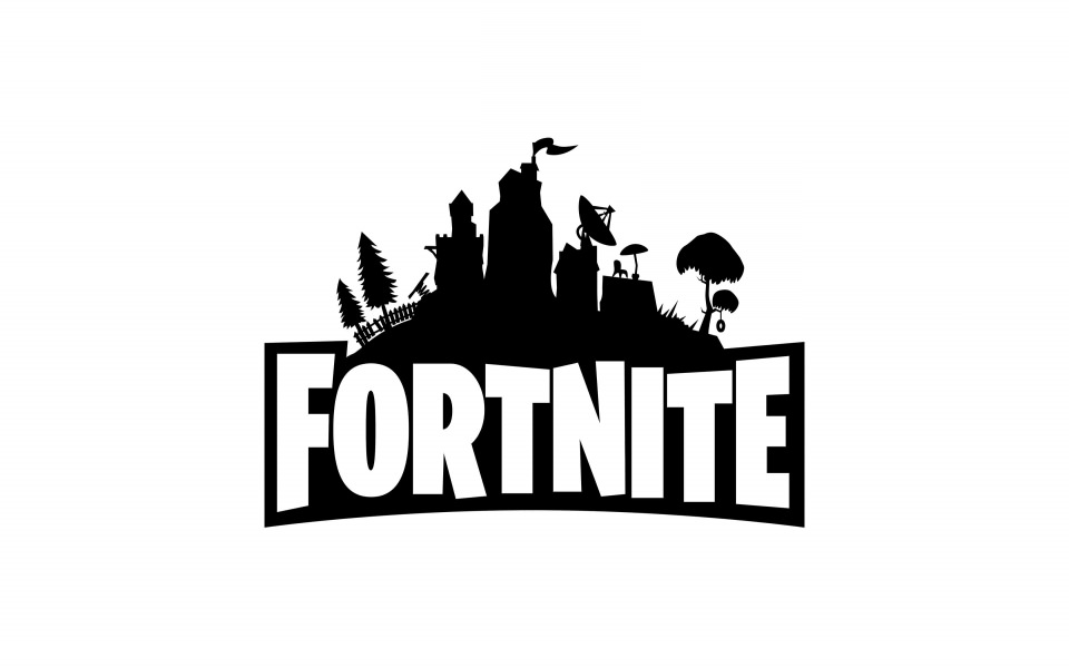 Download Fortnite Logo 4K Ultra HD Background Photos iPhone 11