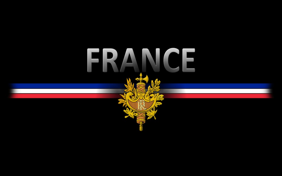 Download France Flag 3D HD wallpaper