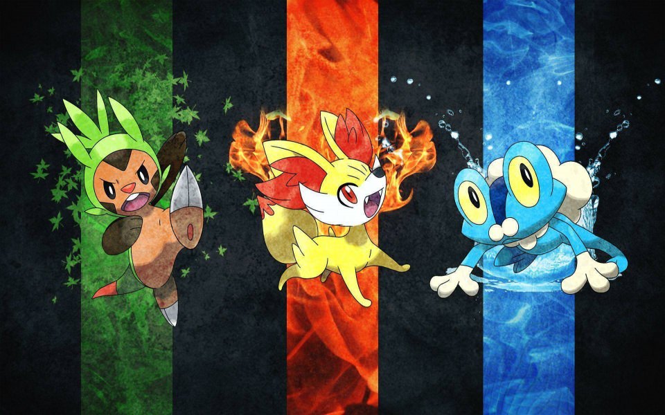 Download Froakie HD Background Images wallpaper