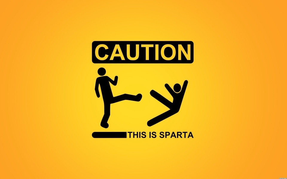 Download Funny Caution Hd 1080p wallpaper