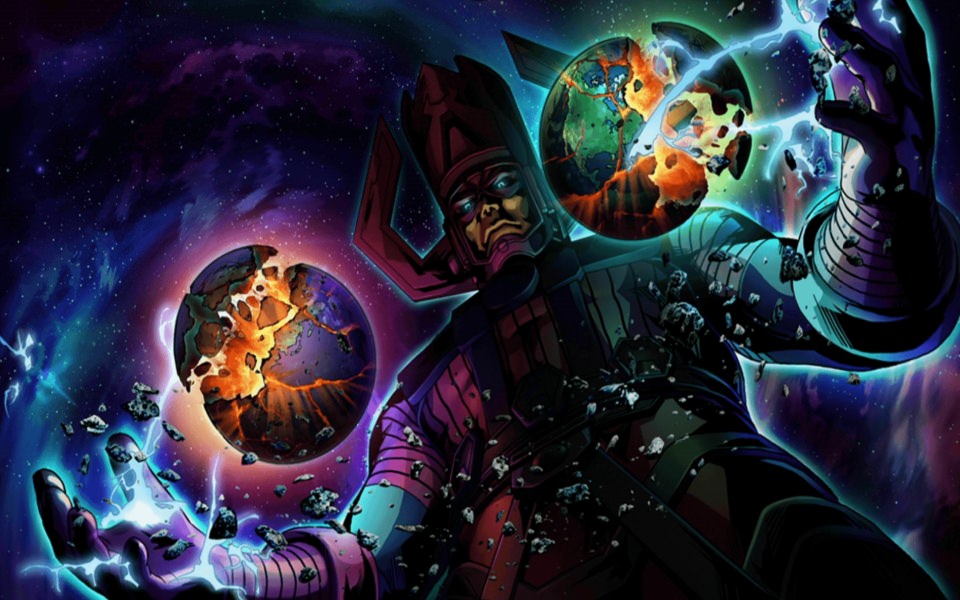 Download Galactus Vs Thanos Mobile iPhone iPad Images Desktop wallpaper