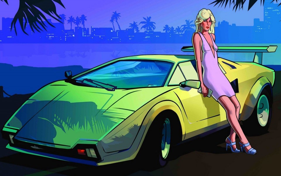 Download Grand Theft Auto: Vice City iPhone Images In 4K Download wallpaper