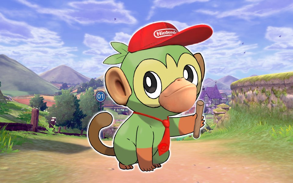 Download Grookey 3000x2000 Best Free New Images Photos Pictures Backgrounds wallpaper