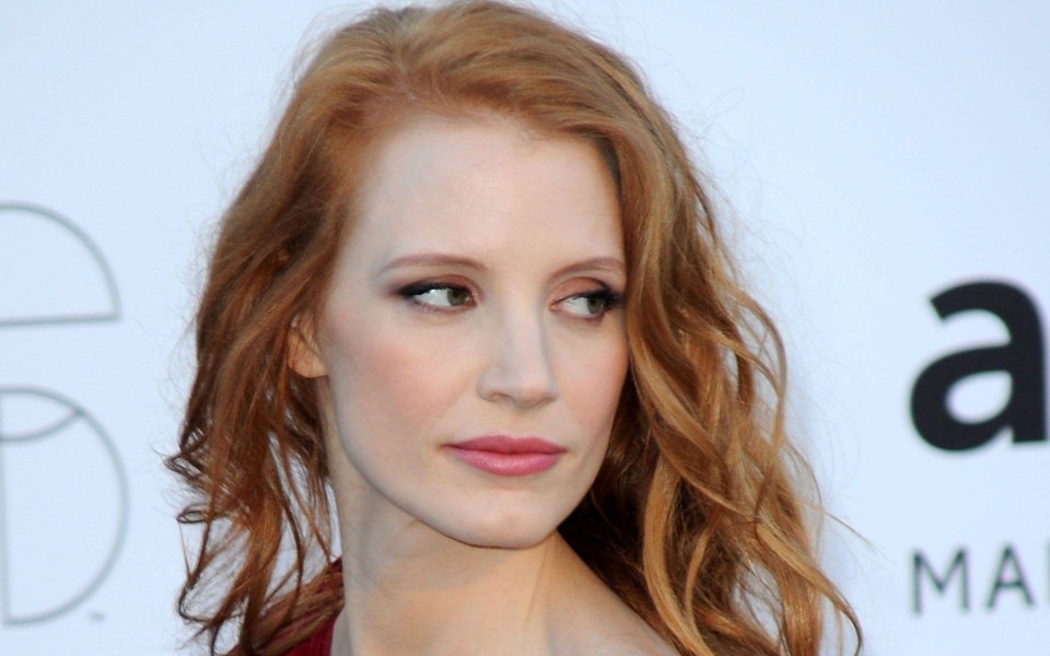 Download Jessica Chastain 1366x768 Best New Photos Pictures Backgrounds wallpaper
