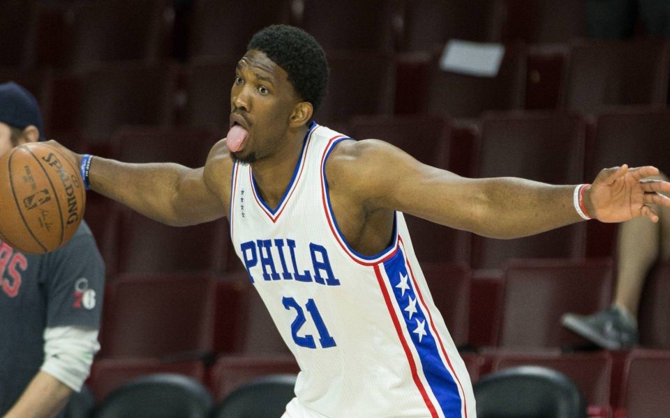 Download Joel Embiid 4K 5K 8K HD Display Pictures Backgrounds Images For WhatsApp Mobile PC wallpaper