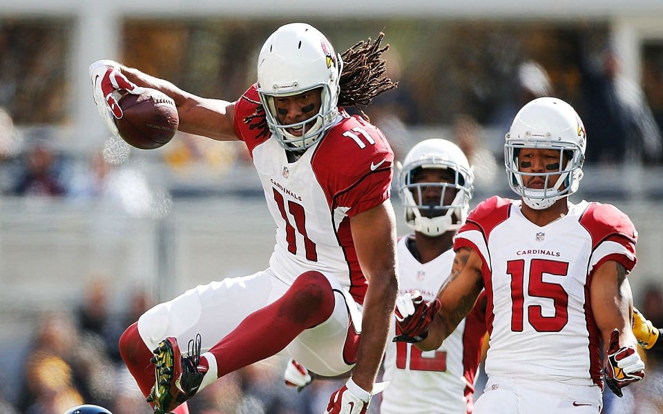 Download Larry Fitzgerald 4K 8K Free Ultra HD Pictures Backgrounds Images wallpaper