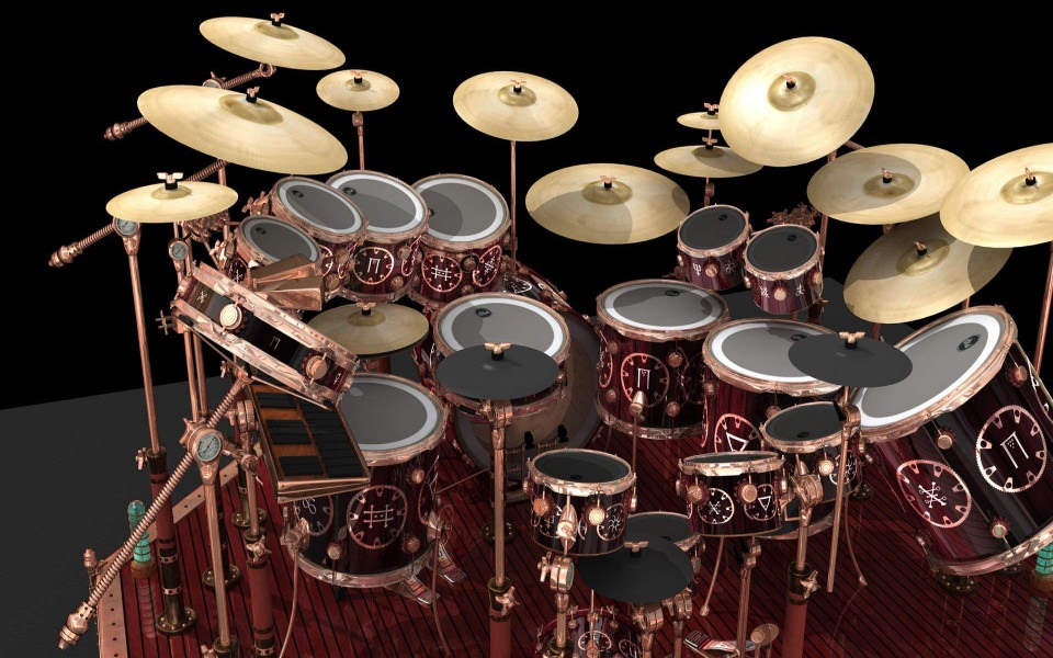 Download Ludwig Drum Kit 4K 8K Free Ultra HD HQ Display Pictures Backgrounds Images wallpaper