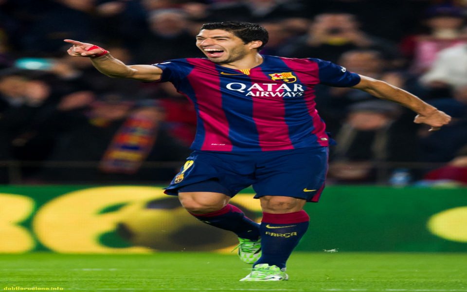Download Luis Suarez Barcelona 4K Ultra HD 1366x768 Background Photos wallpaper