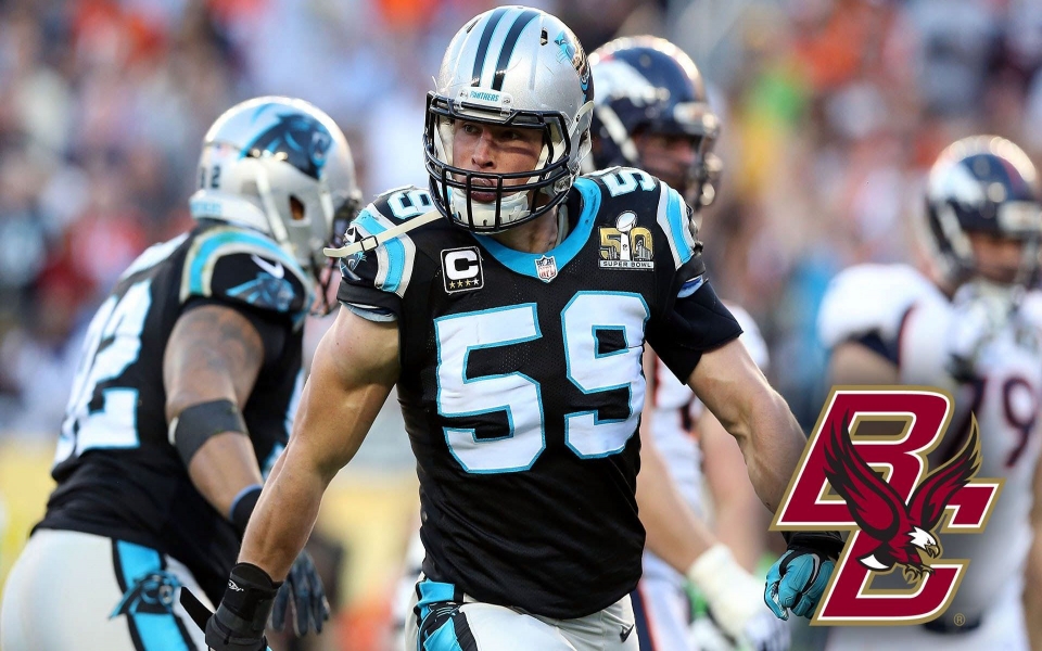 Download Luke Kuechly 4K 8K Free Ultra HD HQ Display Pictures Backgrounds Images wallpaper