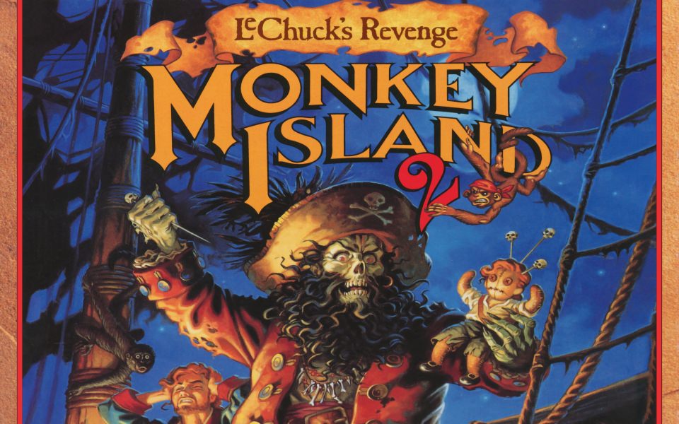 Download Monkey Island 2 Lechucks Revenge 4k wallpaper