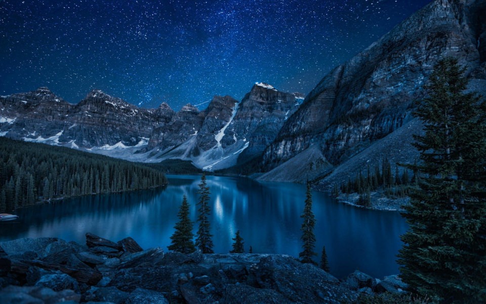 Download Moraine Lake 4K 5K 8K HD Display Pictures Backgrounds Images For WhatsApp Mobile PC wallpaper