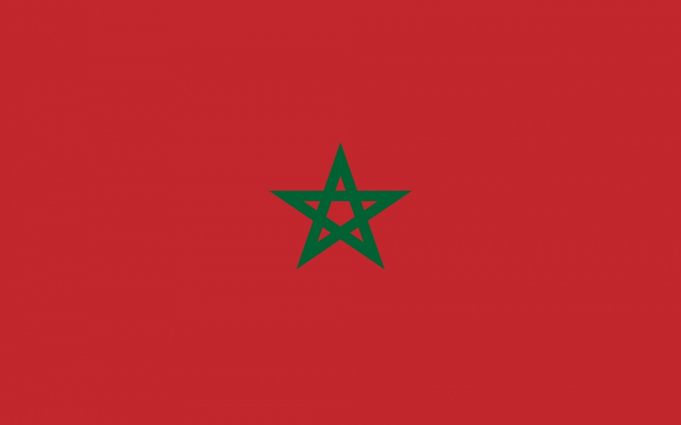 Download Morocco Flag 4k For iPhone 11 MackBook Laptops wallpaper