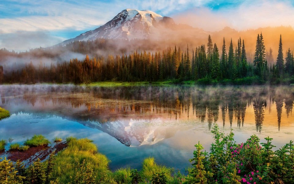 Download Mount Rainier National Park Desktop Wallpapers 2020 wallpaper