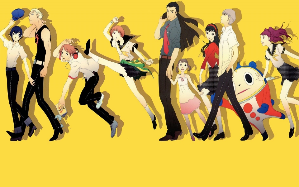 Download Persona 4 Golden Animation 5K HD Mobile wallpaper