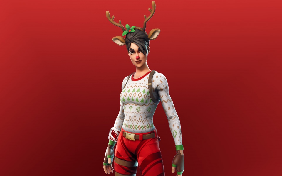 Download Red Nosed Raider Fortnite Free Wallpapers HD Display Pictures Backgrounds Images wallpaper