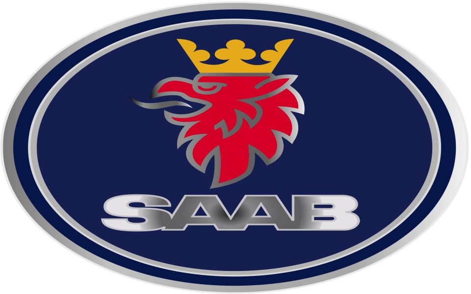 Download Saab Logo 5K HD wallpaper