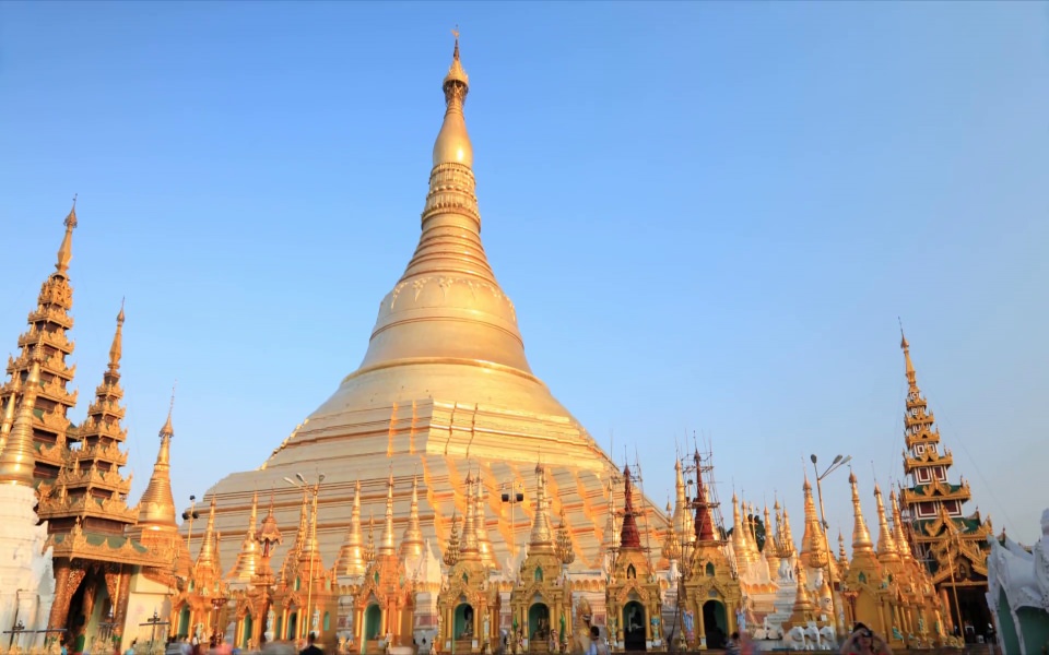 Download Shwedagon Pagoda 4K 8K Pictures Backgrounds Images wallpaper