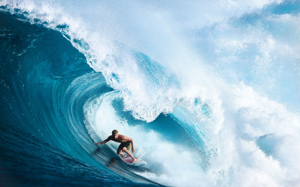 Download Surfing 5K Ultra HD wallpaper