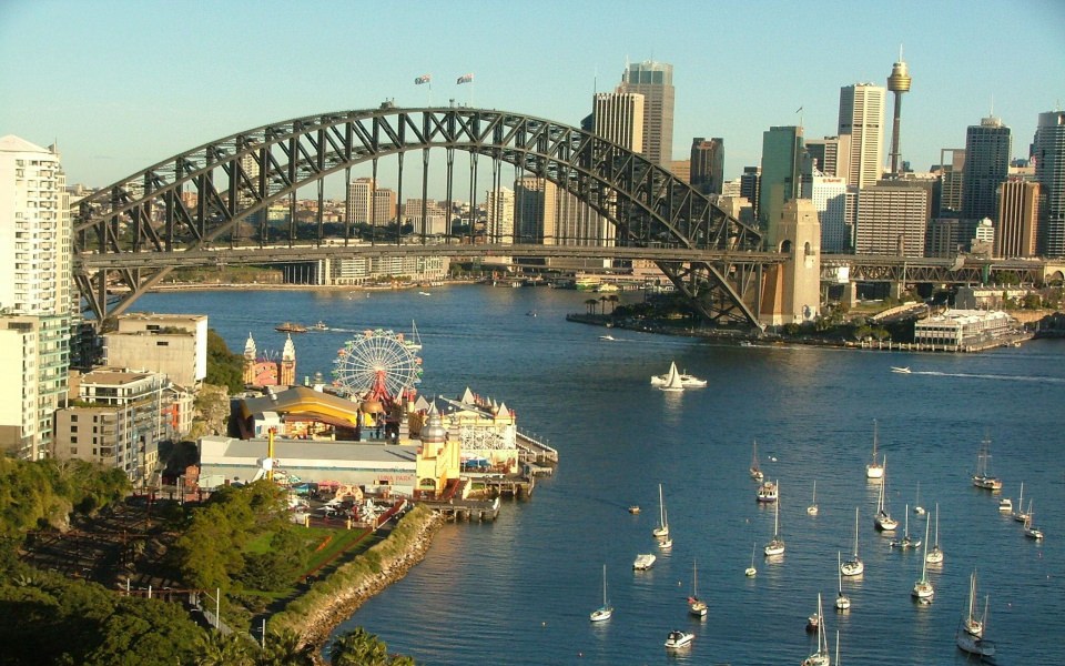 Download Sydney Harbour Bridge Wallpaper WhatsApp DP Background For Phones wallpaper