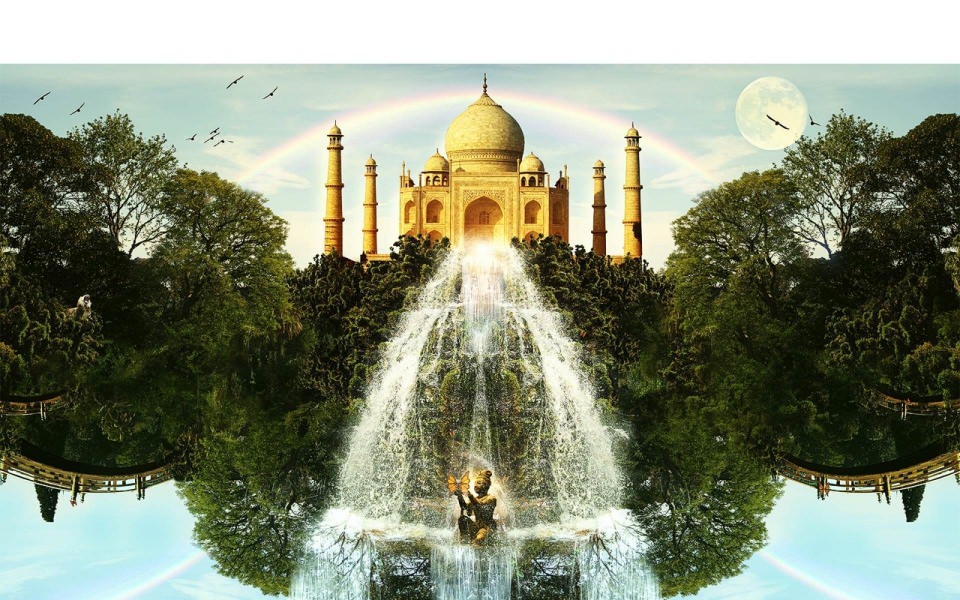 Download Taj Mahal 1440P Phone wallpaper