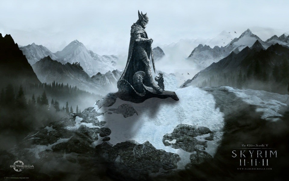 Download The Elder Scrolls V Skyrim 5K 8K HD Mac iOS wallpaper