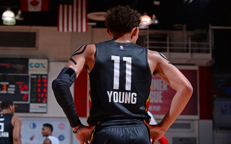 Download Trae Young Atlanta Hawks Free HD Display Pictures Backgrounds Images wallpaper