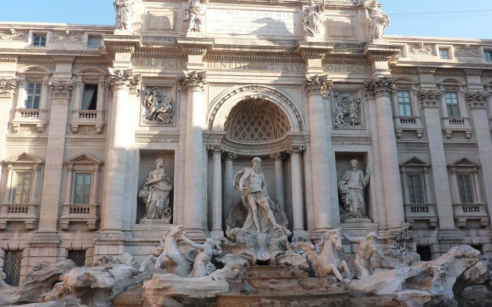Download Trevi Fountain 4K 8K Free Ultra HD Pictures Backgrounds Images wallpaper