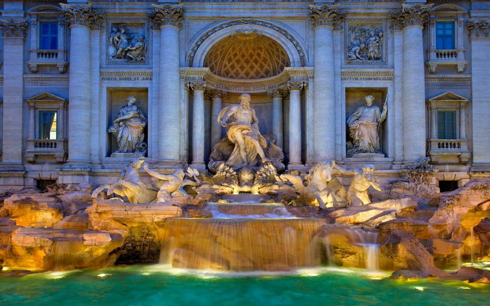 Download Trevi Fountain New Photos Pictures Backgrounds wallpaper