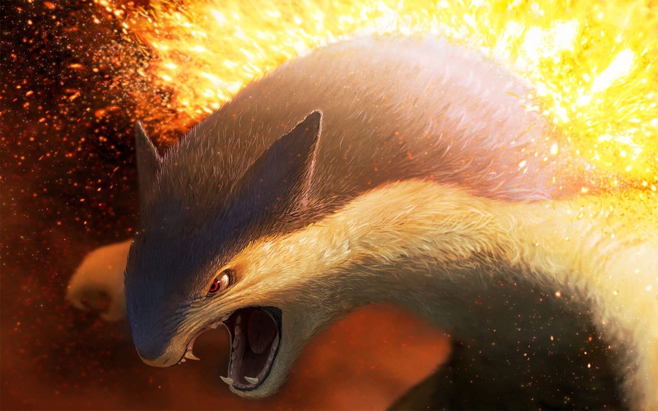 Download Typhlosion 4K 5K 8K HD Display Pictures Backgrounds Images For WhatsApp Mobile PC wallpaper