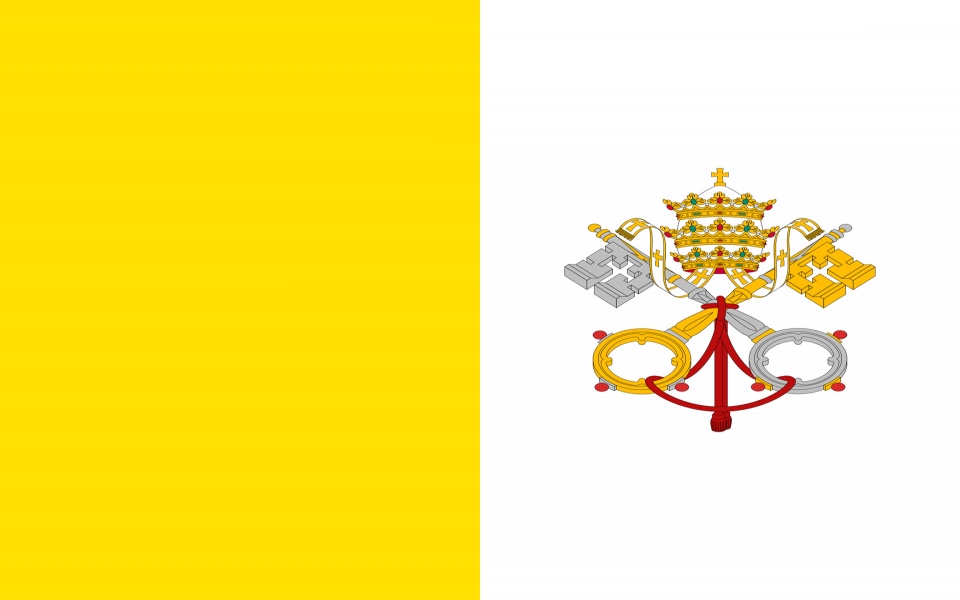 Download Vatican City Flag HD Background Images wallpaper