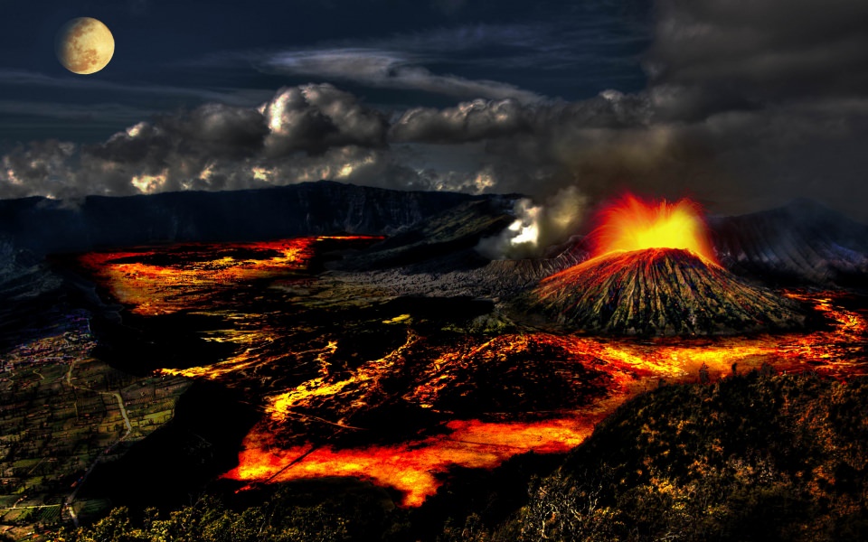 Download Volcano Best Live Wallpapers Photos Backgrounds wallpaper