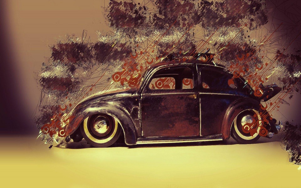 Download Volkswagen Beetle 4K Ultra HD wallpaper