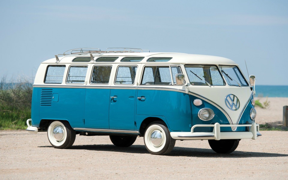 Download VW Bus HD Background Images wallpaper