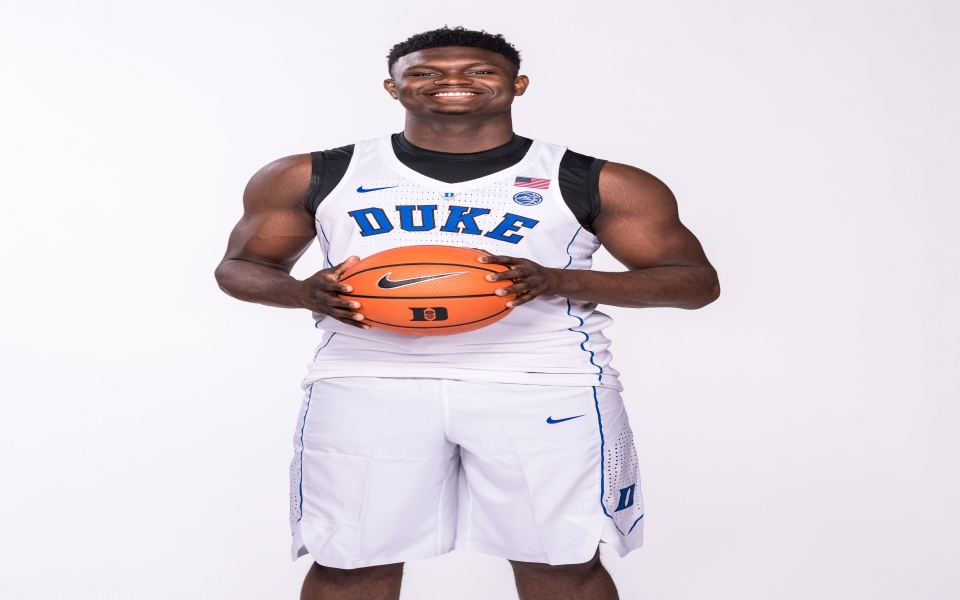 Download Zion Williamson Duke 4K 8K HD HQ Display Pictures Backgrounds Images wallpaper