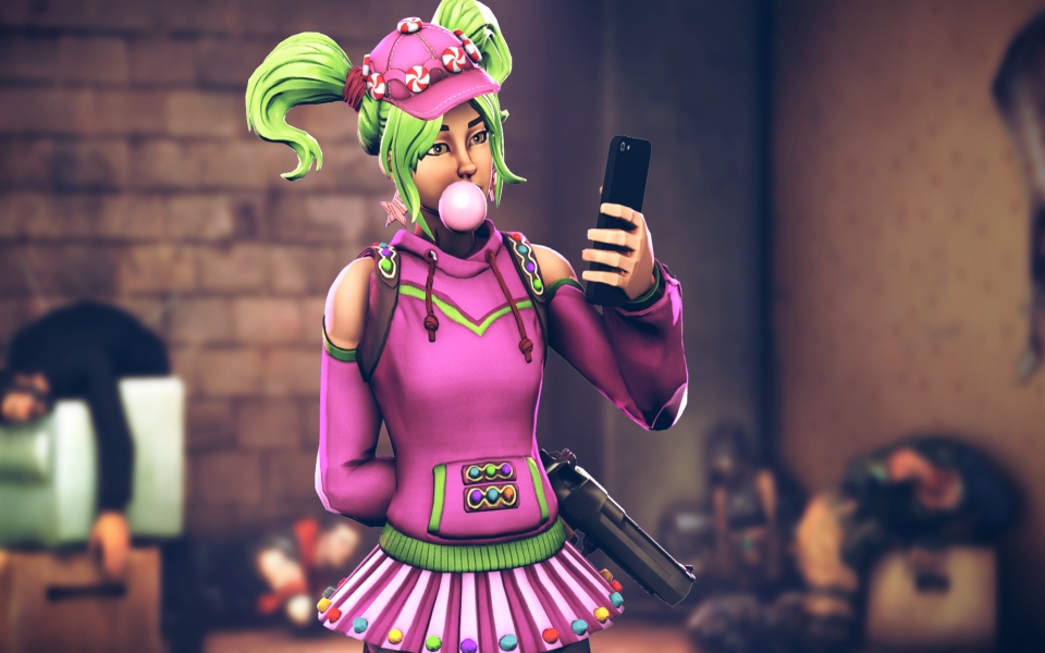 Download Zoey Fortnite Skin 4K 8K Free Ultra HD HQ Display Pictures Backgrounds Images wallpaper