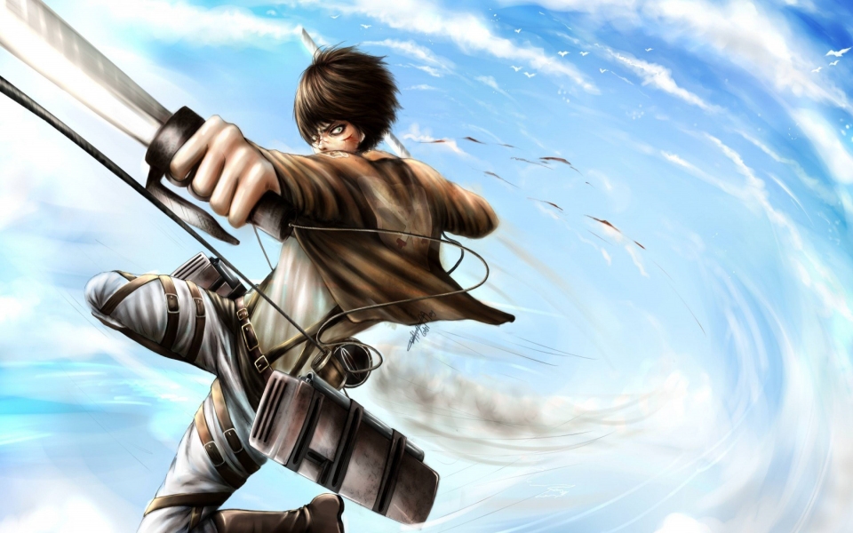 Download Attack On Titan Ultra HD Wallpapers 8K Resolution 7680x4320 And 4K Resolution wallpaper