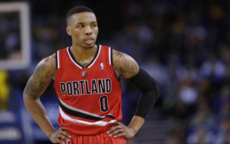 Download Damian Lillard 4K Background Pictures In High Quality wallpaper