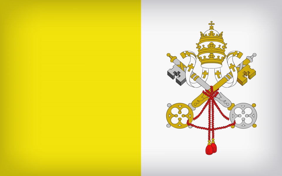 Download Flag of Vatican City Ultra HD Wallpapers 8K Resolution 7680x4320 And 4K Resolution wallpaper