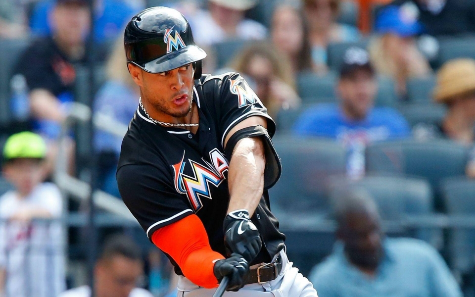 Download Giancarlo Stanton Download HD 1080x2280 Wallpapers Best Collection wallpaper