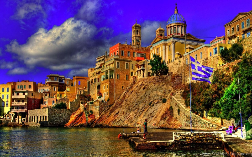Download Greece Free Desktop Backgrounds wallpaper