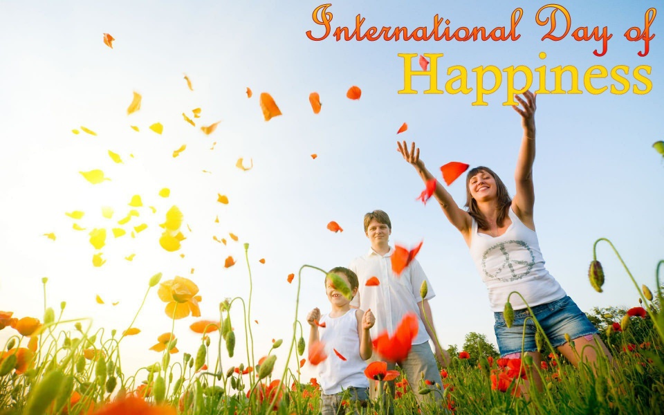 Download International Day Of Happiness Free Desktop Backgrounds wallpaper