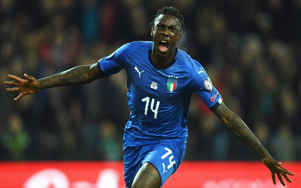 Download Moise Kean Download HD 1080x2280 Wallpapers Best Collection wallpaper