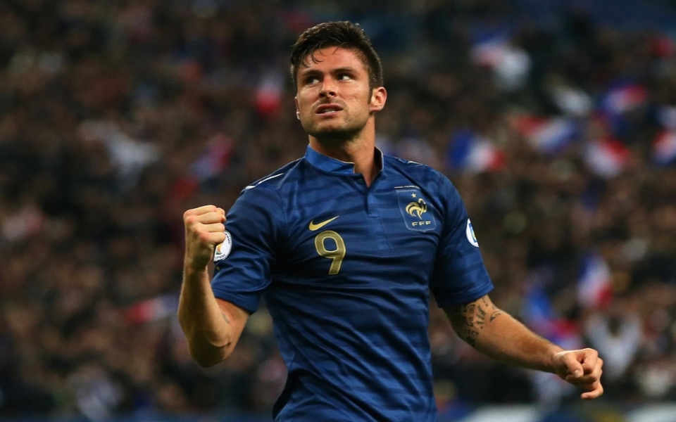 Download Olivier Giroud France 4K Background Pictures In High Quality wallpaper